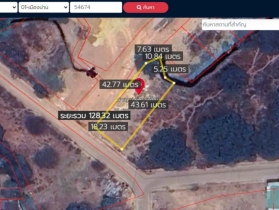 ขายที่ดิน  2 งาน 7.1 ตารางวา ต.ผาสิงห์ อ.เมืองน่าน จ.น่าน  ที่ตั้