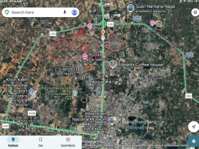 ขายที่ดินเปล่าติดถนนเลี่ยงเมืองขอนแก่น