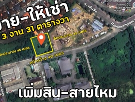 ขาย-ให้เช่า ที่ดิน 3 งาน 31 ตารางวา ซอยบ้านสวนศิวะ (ข้างซอยเพิ่มส