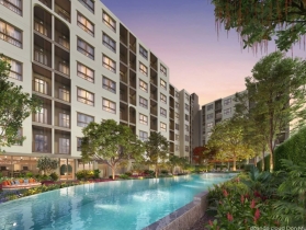 ขายคอนโดใหม่ dcondo cloud Don Mueang ใกล้สนามบินดอนเมือง, รถไฟฟ้า
